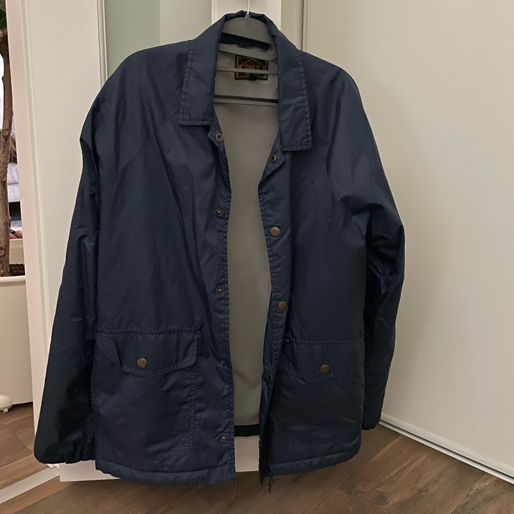 vintage obey windbreaker jacket